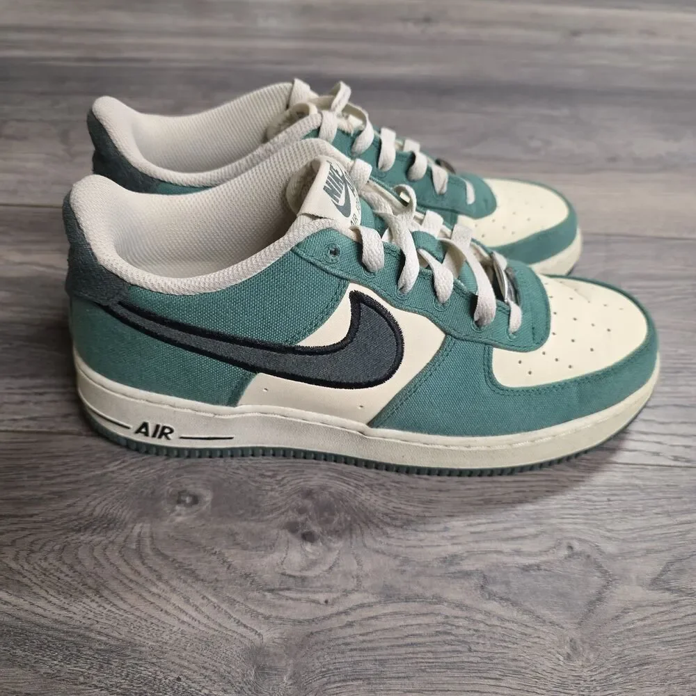 Nike Air Sneakers Youth 7 Green White Air Force 1 Coconut Milk LV8 3 FN4731-100